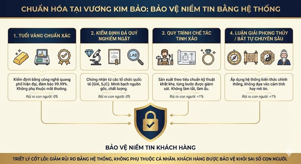 Chuẩn hóa để bảo vệ niềm tin khách hàng