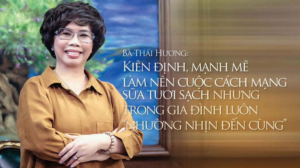 bai hoc kinh doanh tu Thai Huong lanh dao TH true milk