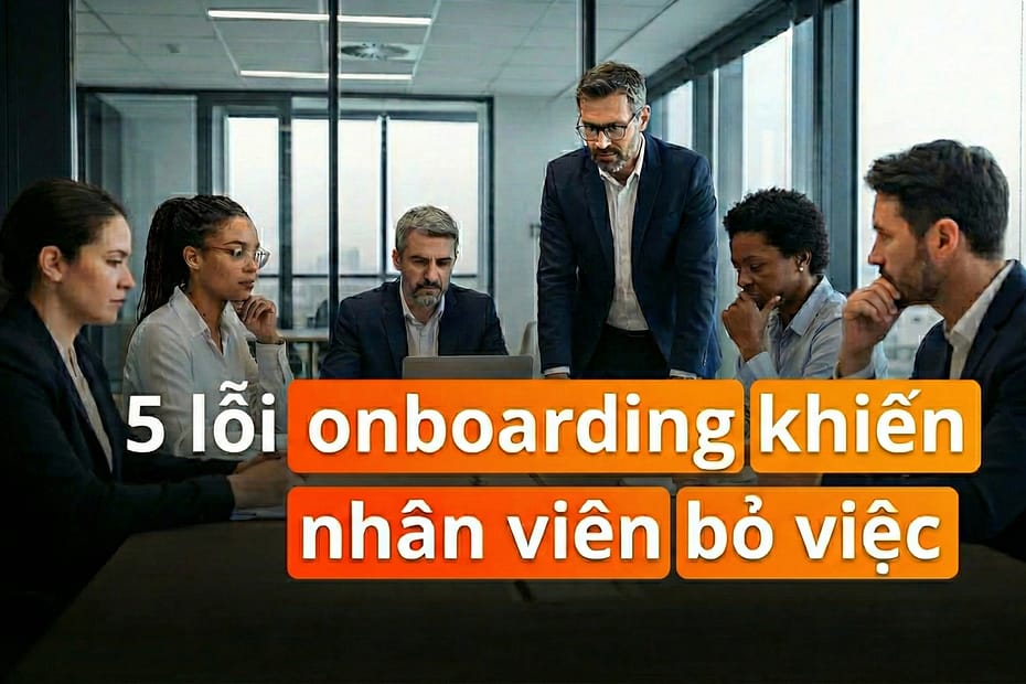 An Phạm chia sẻ 5 lỗi onboarding khiến nhân viên bỏ việc sớm