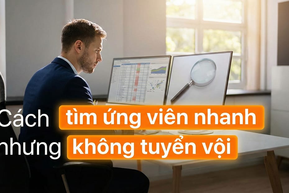 An Phạm chia sẻ cách tìm ứng viên nhanh nhưng không tuyển vội cho SME
