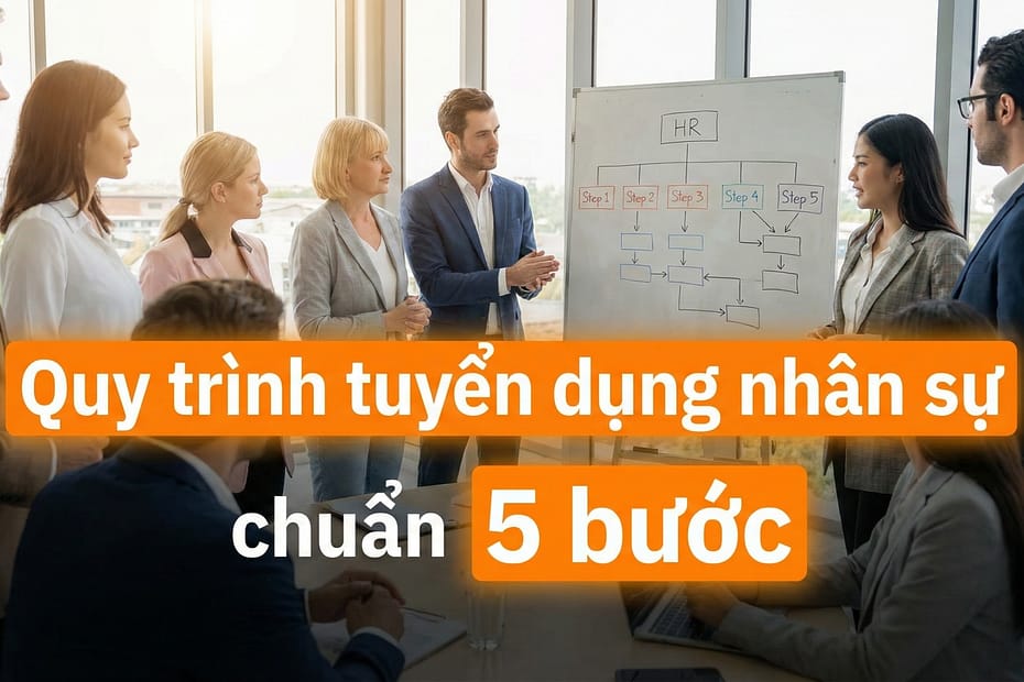 An Phạm chia sẻ quy trình tuyển dụng nhân sự chuẩn 5 bước cho SME