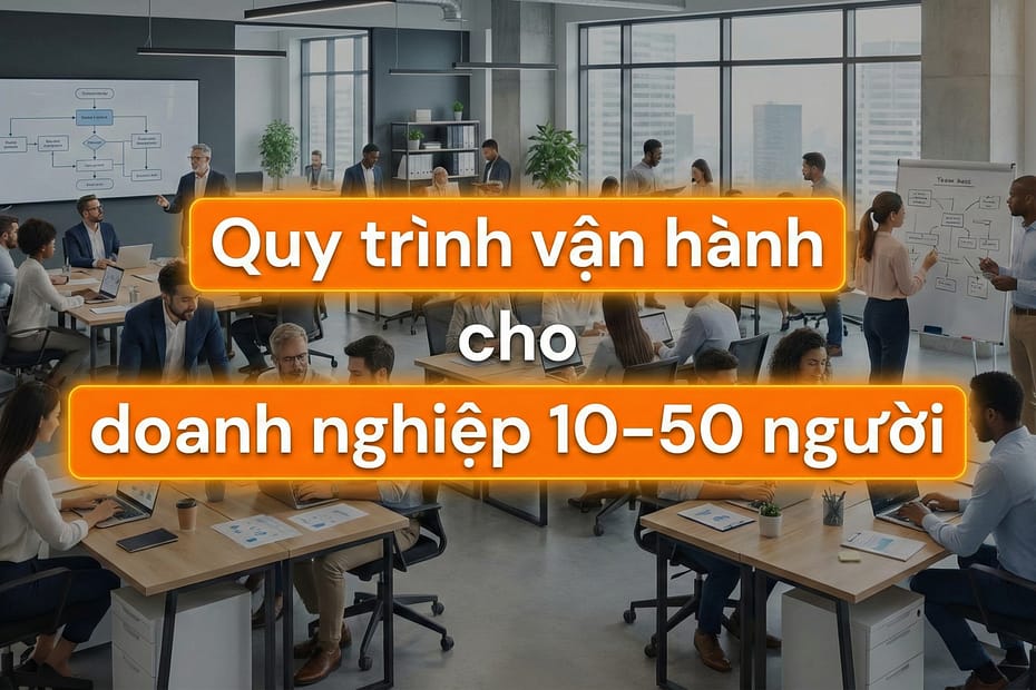 An Phạm chia sẻ quy trình vận hành cho doanh nghiệp 10-50 người