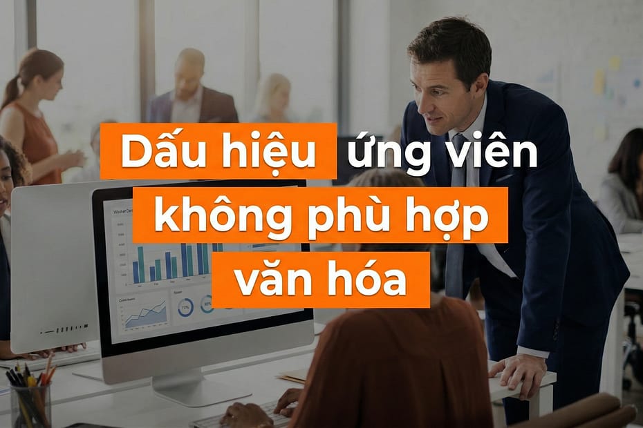 Dấu hiệu ứng viên không phù hợp văn hóa