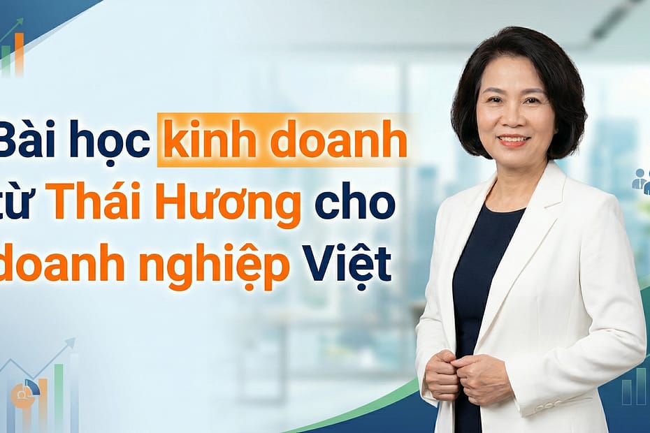 bai hoc kinh doanh tu thai huong TH true milk